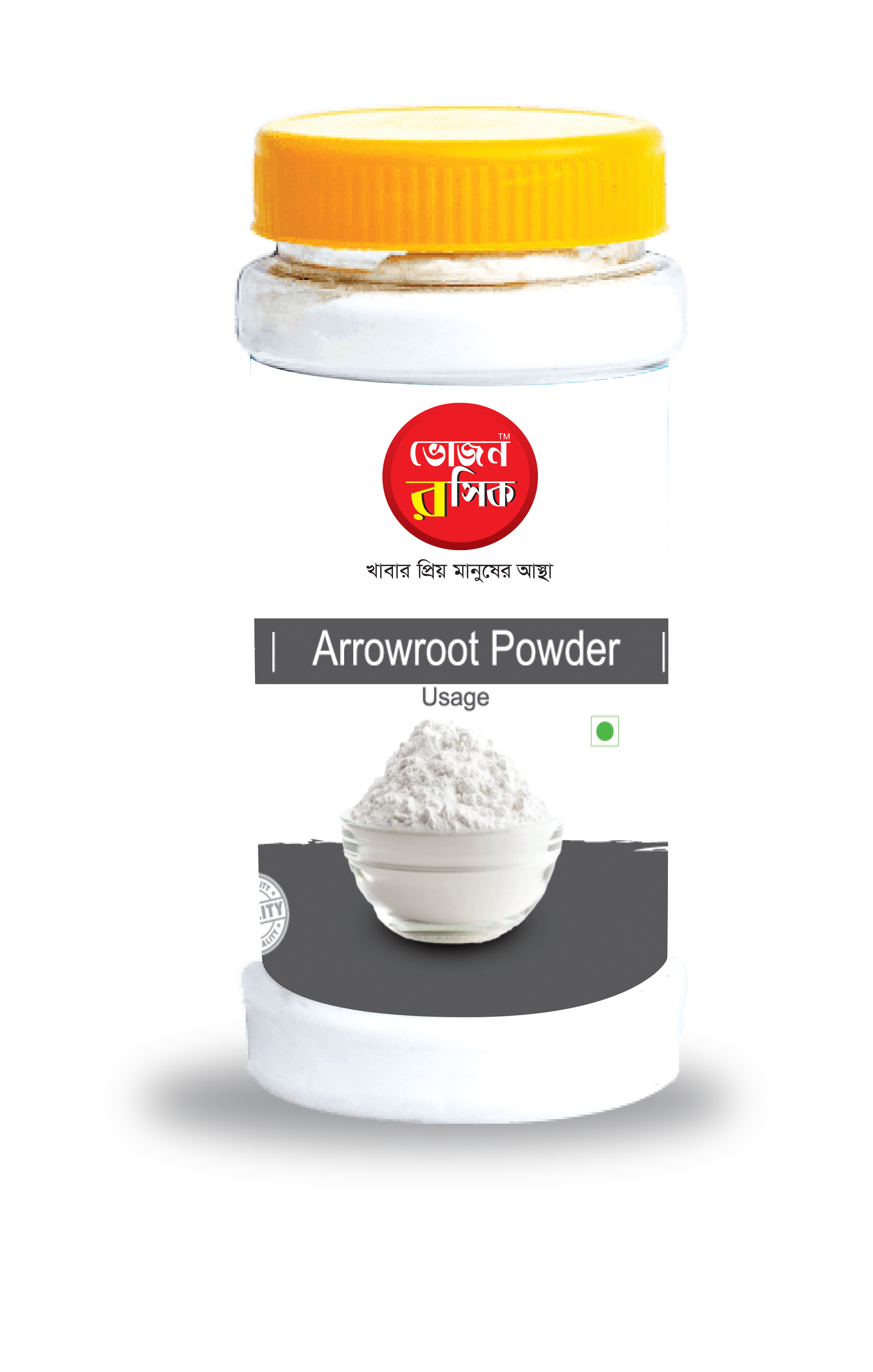 Uses of Arrowroot 100g Jar